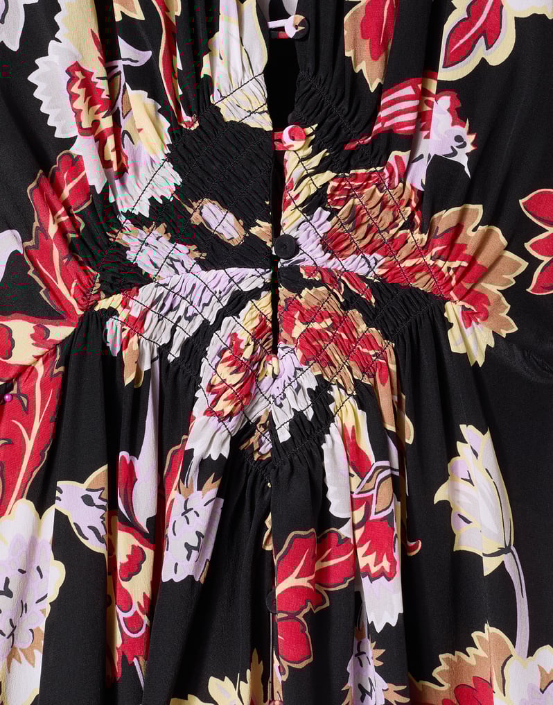 La DoubleJ Long Camerino Dress La DoubleJ Long Camerino Dress Lark Black DRE0585CRE001LAR01BL01