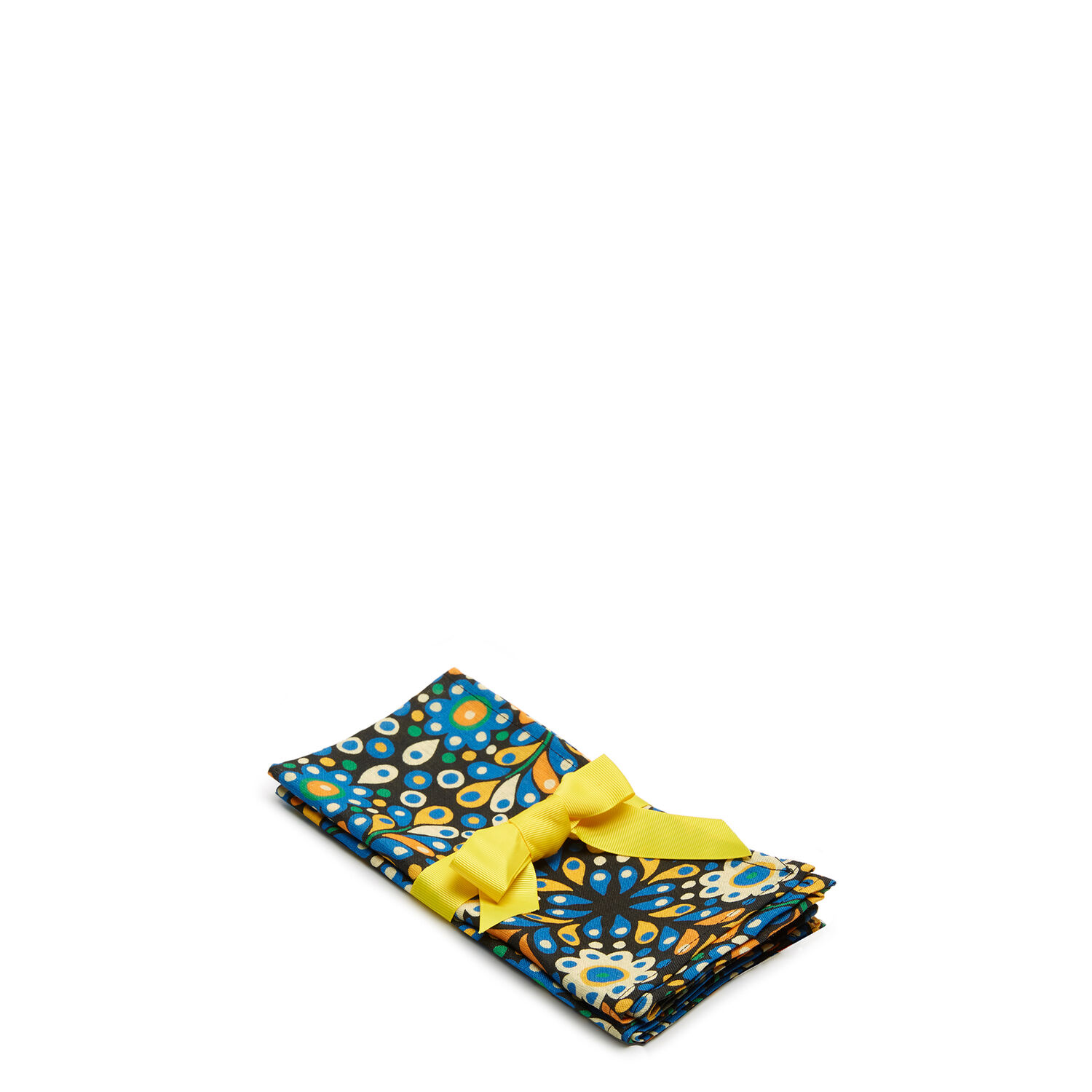 Shop La Doublej Large Napkins Set Of 2 (45x45) In Confetti Blu
