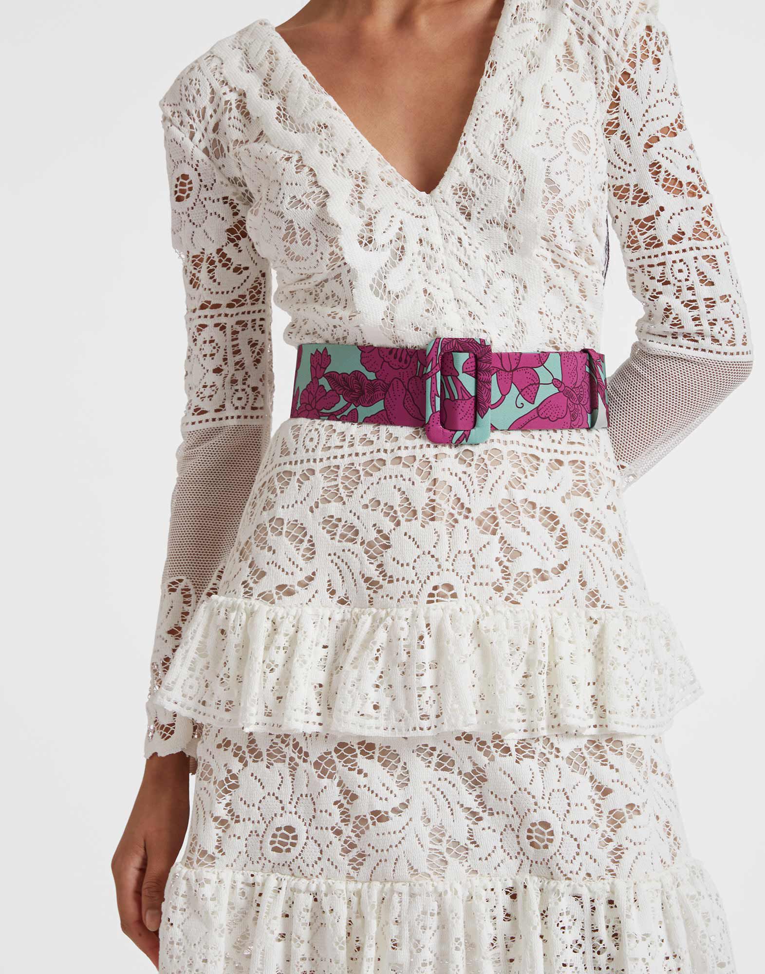 La DoubleJ Medium Belt Lilium Purple BEL0007FAI004LIL01PU01