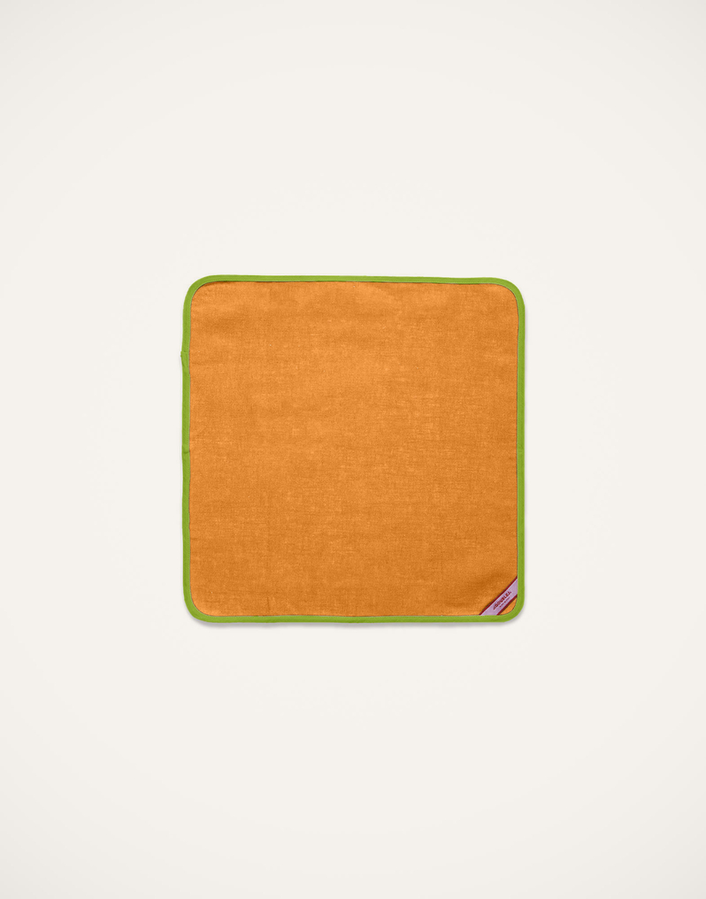 La DoubleJ Large Napkins Set Of 2 La DoubleJ Large Napkins Set Of 2 Rainbow Siena NAP0010LIN006RAI0035