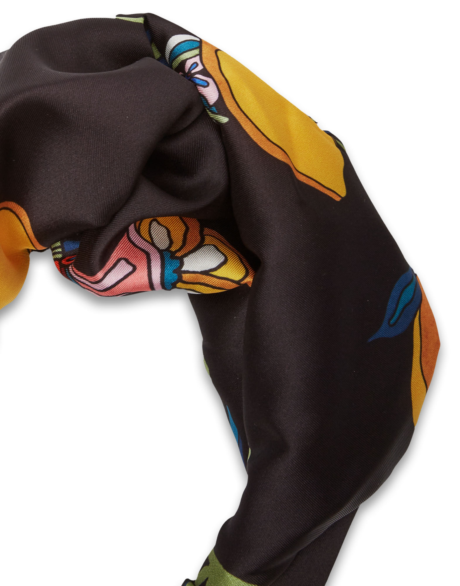 La DoubleJ Pinup Headband Borboni HEB0001FOD001BRN01BL01