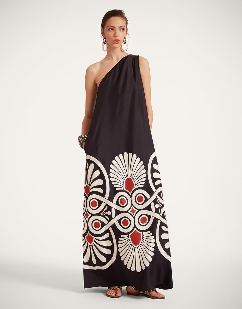 La DoubleJ Roy Dress La DoubleJ Roy Dress Medallion Placée Black DRE0304SIL006MED01BL01