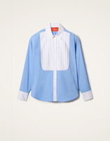 La DoubleJ Peggy Shirt La DoubleJ Peggy Shirt Solid Light Blue SHI0115COT064SOLIDBU01