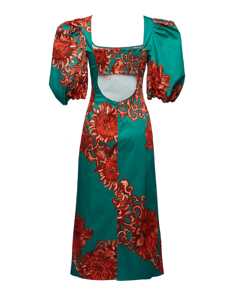 La DoubleJ Sizzler Dress La DoubleJ Sizzler Dress Anemone Ghirlanda DRE0481COT006ANE03GR02