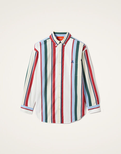 La DoubleJ Better Than Your Boyfriend's Shirt Stripes Multicolor SHI0133JCQ106STR05MU01