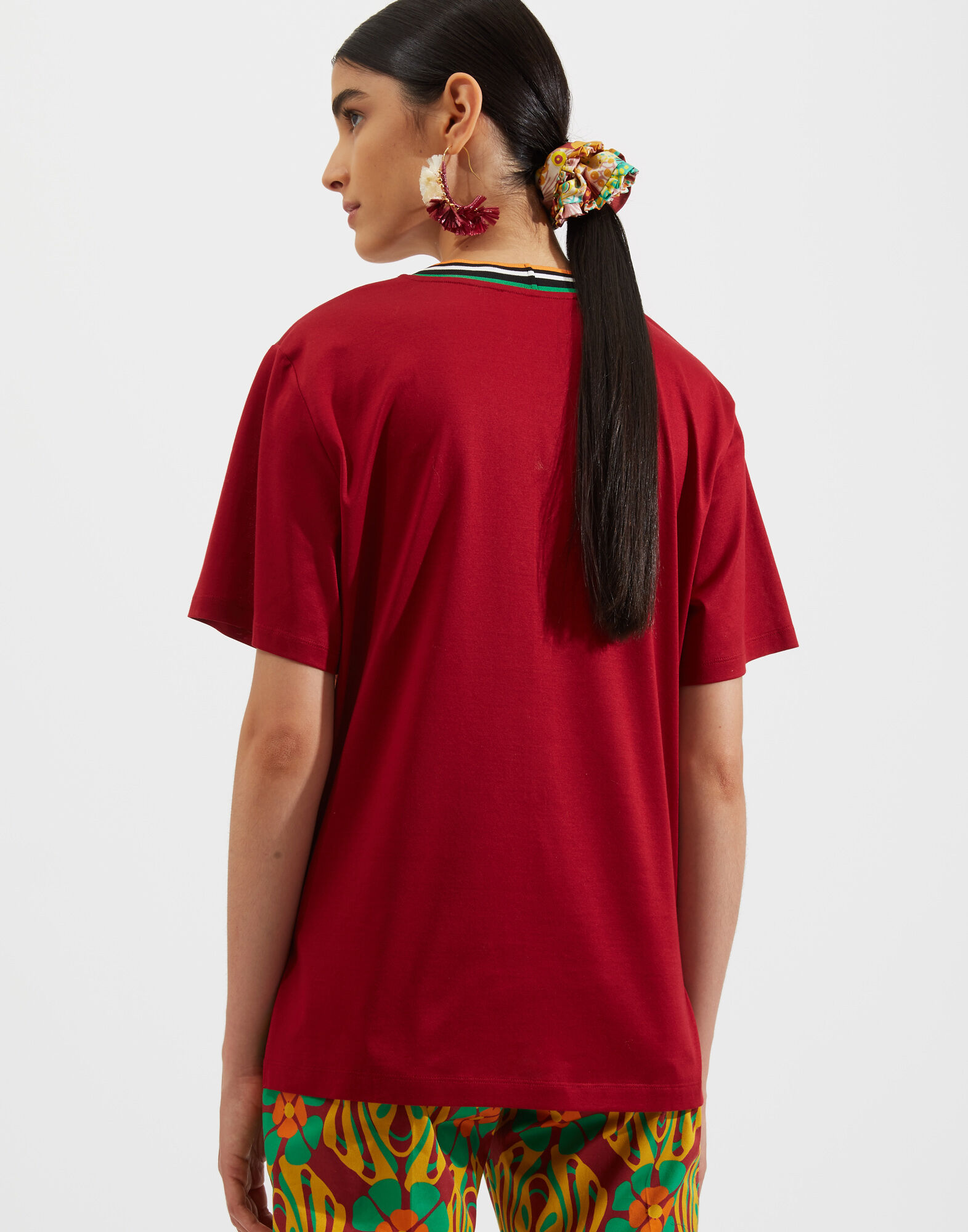 La DoubleJ Sciura T-Shirt Clover TOP0033SIL001CLO0003