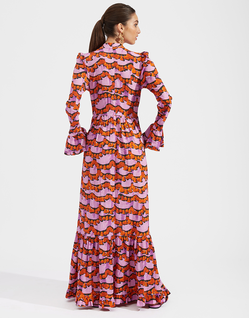 La DoubleJ Visconti Dress La DoubleJ Visconti Dress Liberace Ciclamino DRE0041VIS001LBR0002