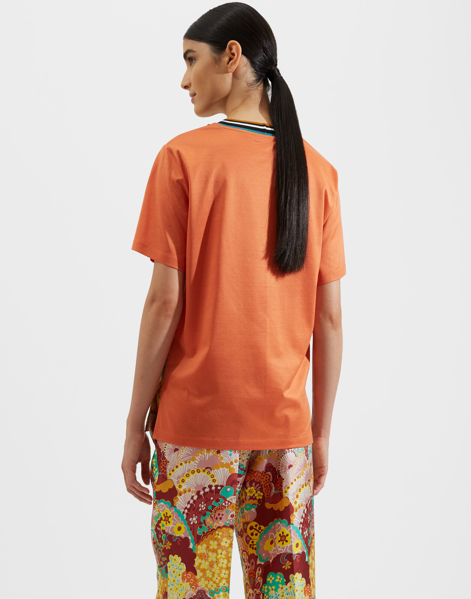 La DoubleJ Sciura T-Shirt Holi TOP0033SIL001HOL0002