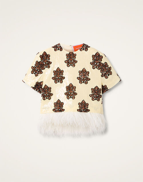 La DoubleJ La Scala Tee Herald Pink TSH0040PAI006HRL04PI01