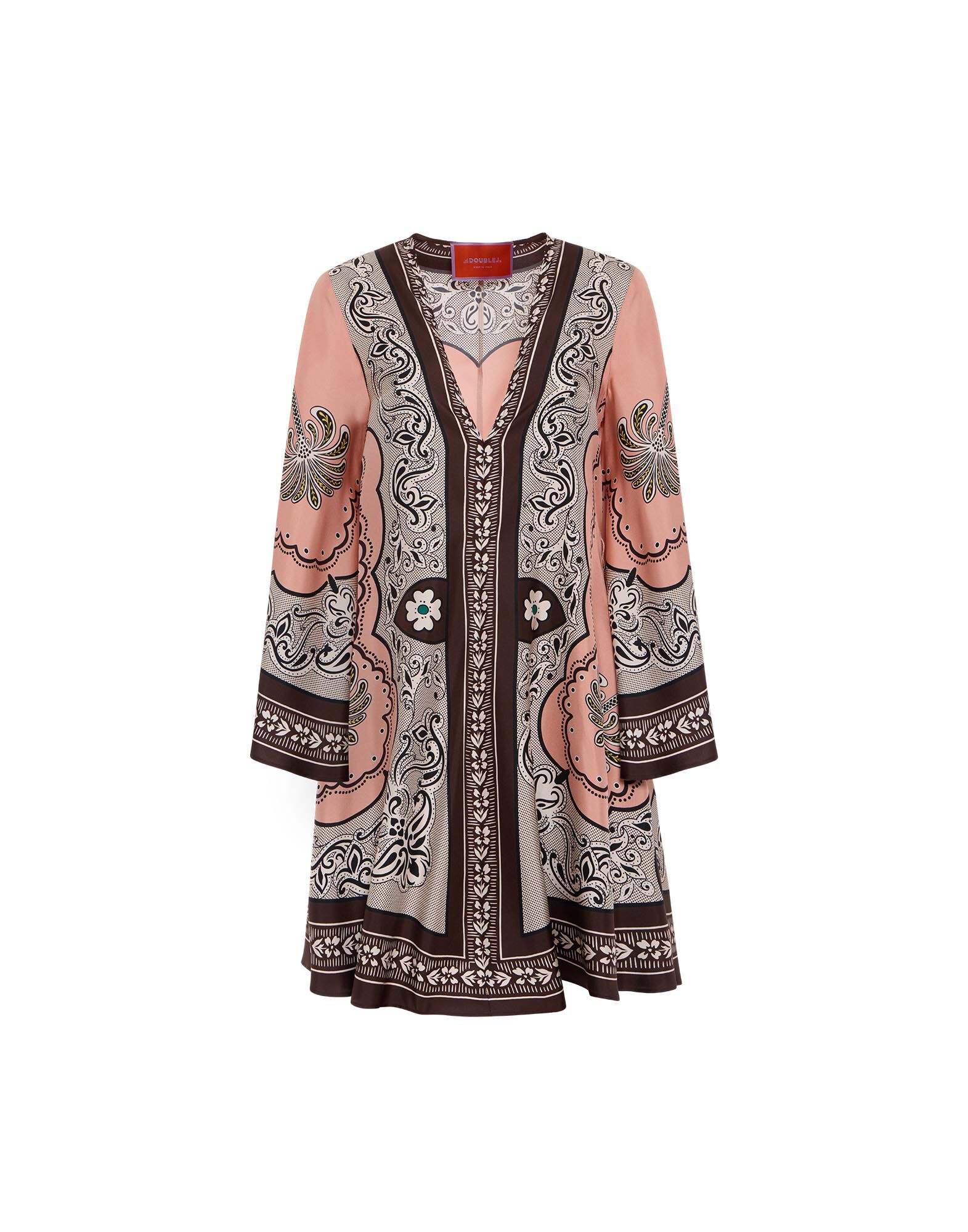 La DoubleJ Mini Magnifico Dress Mirage Plac&eacute;e Pink DRE0575SIL006AGE01PI01