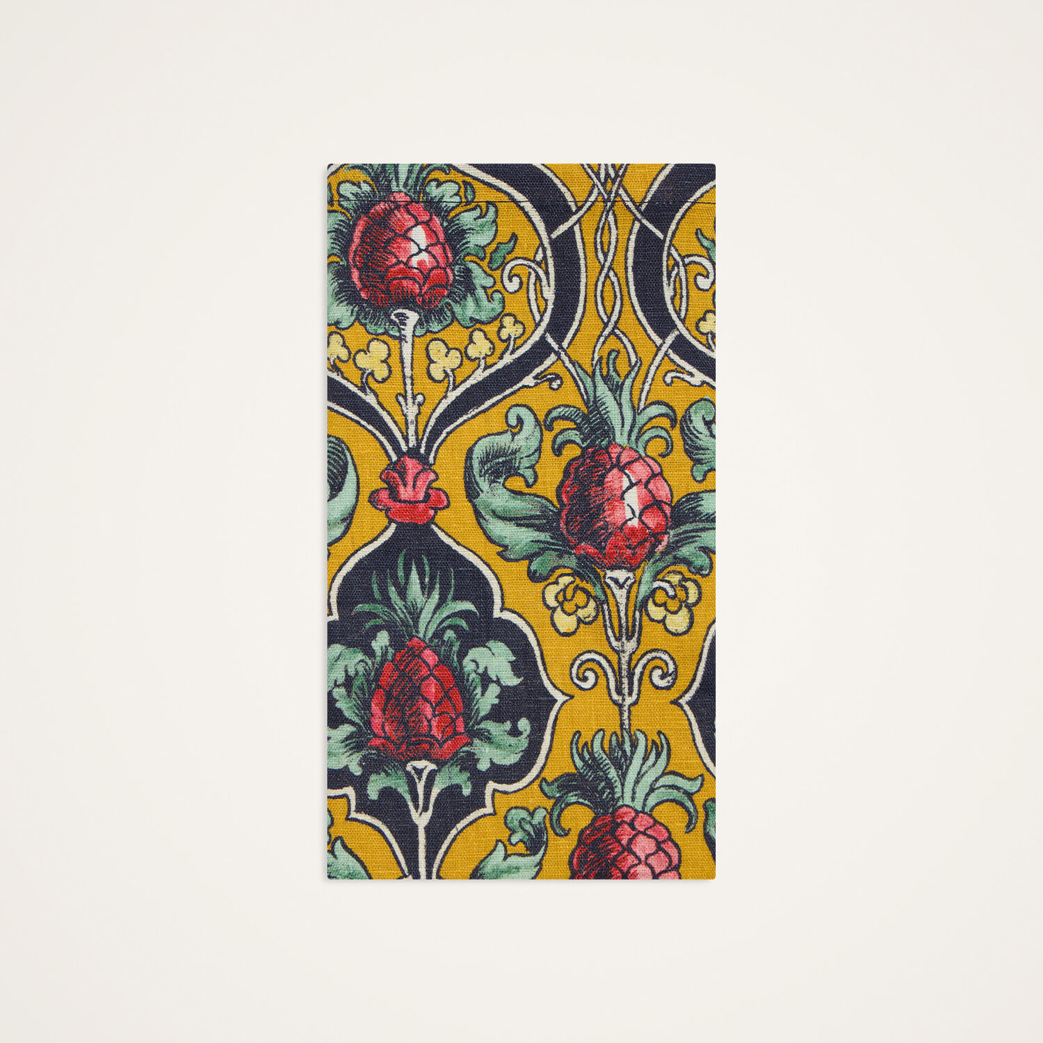 La Doublej Large Napkins Set Of 2 In Ananas Yellow