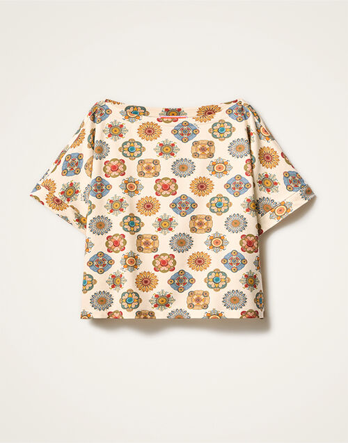 La DoubleJ Meditation Tee Nucleus Off White TSH0055JER020NUC01WH05