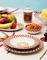 La DoubleJ Soup Plates Set Of 2 La DoubleJ Soup Plates Set Of 2 Apollo Brick SOU0002CER001APL01RE06