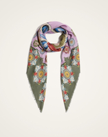 La DoubleJ Foulard 140 La DoubleJ Foulard 140 Nucleus Placée Dusty Pink SCA0060MOS001NUC06PI10