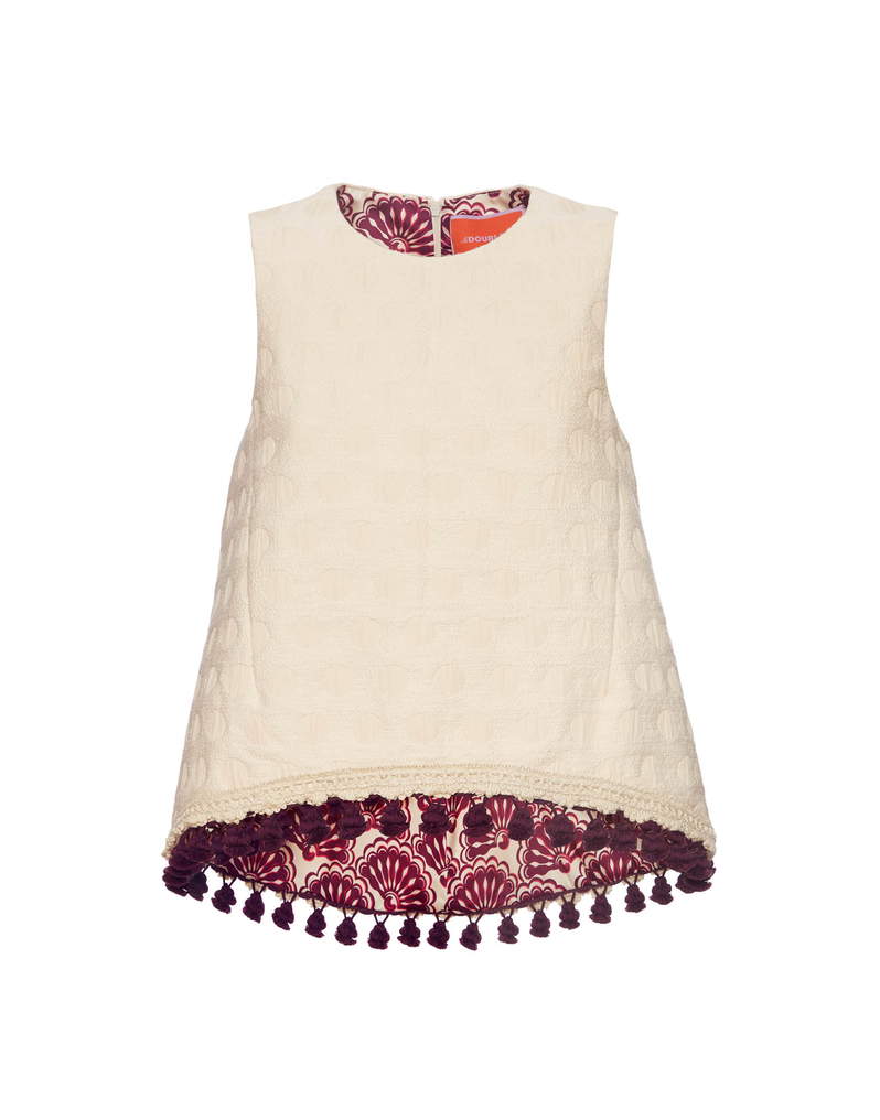 La DoubleJ La Scala Top La DoubleJ La Scala Top Creamy TOP0128JCQ076CRA01WH03
