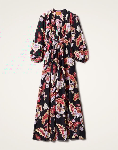 La DoubleJ Long Camerino Dress La DoubleJ Long Camerino Dress Lark Black DRE0585CRE001LAR01BL01