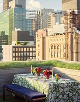 La DoubleJ Large Tablecloth La DoubleJ Large Tablecloth Lilium Avorio TBC0003LIN001LIL0008