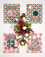 La DoubleJ Large Napkins Set Of 2 La DoubleJ Large Napkins Set Of 2 Slinky Verde NAP0006LIN001SLI0005