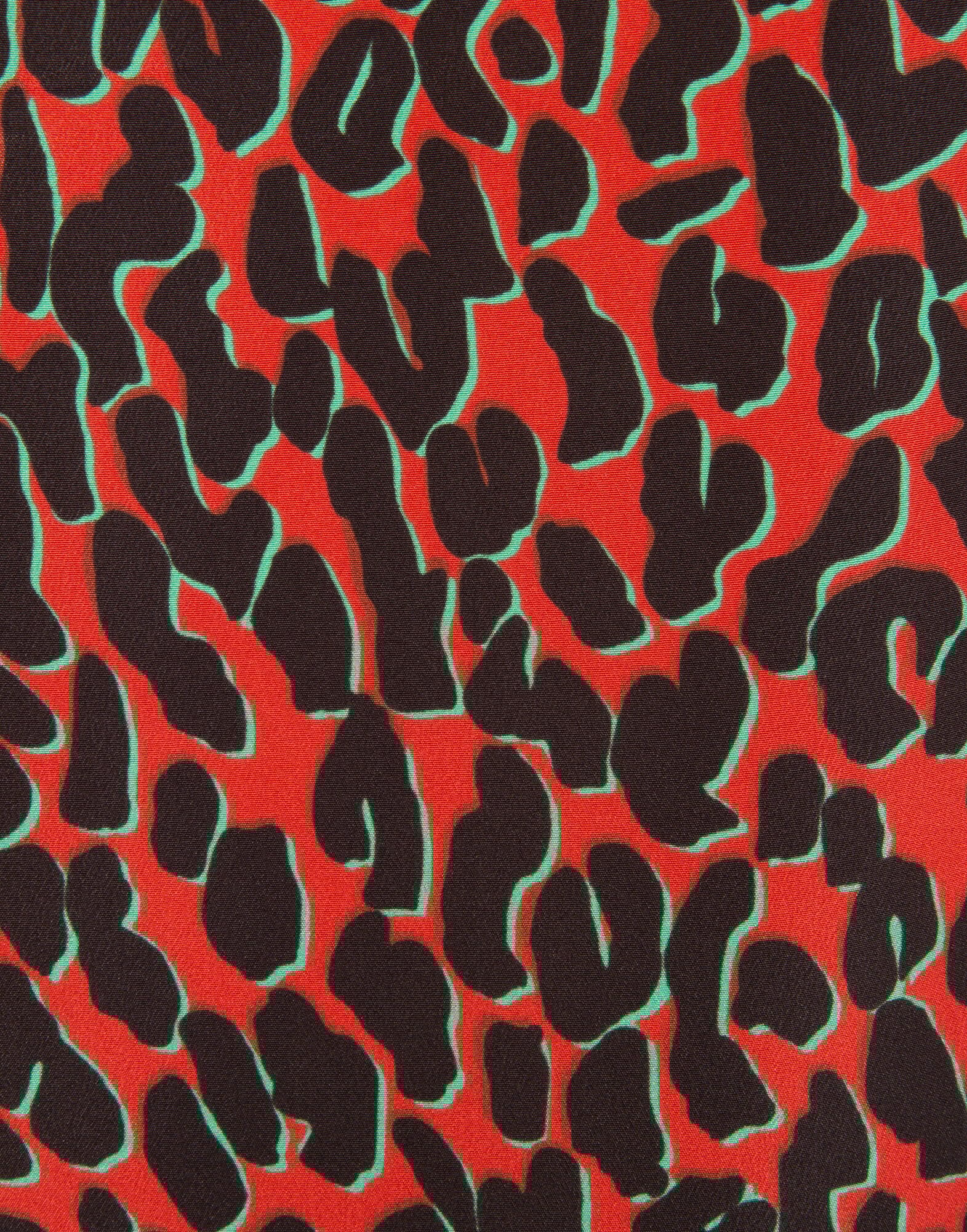 LaDoubleJ Hand Pochette Leopard Rosso BAG0002NYL001LEO0002