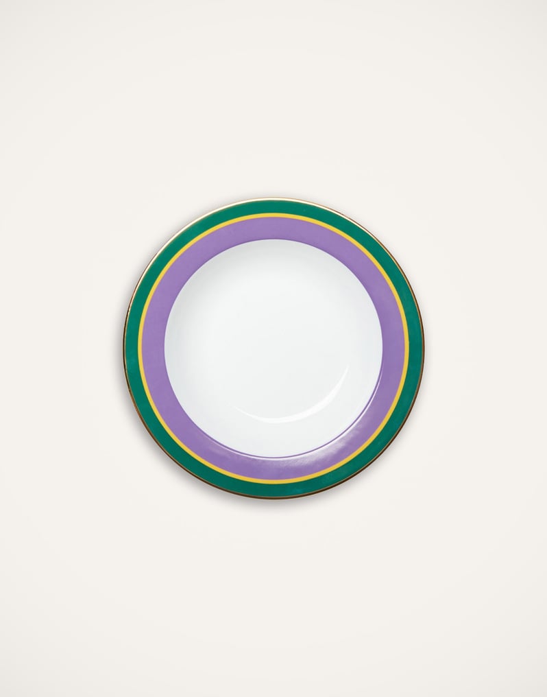 La DoubleJ Soup Plates Set Of 2 La DoubleJ Soup Plates Set Of 2 Rainbow Violet SOU0002CER001RAI07PU01