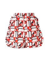 LaDoubleJ Ruffle Shorts LaDoubleJ Ruffle Shorts Geometrico TRO0005COT002GEO0001