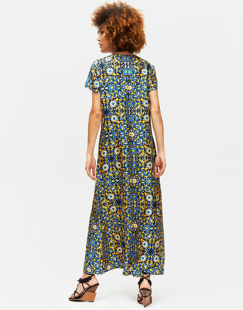 LaDoubleJ Swing Dress LaDoubleJ Swing Dress Confetti Blu DRE0001SIL001CON0002