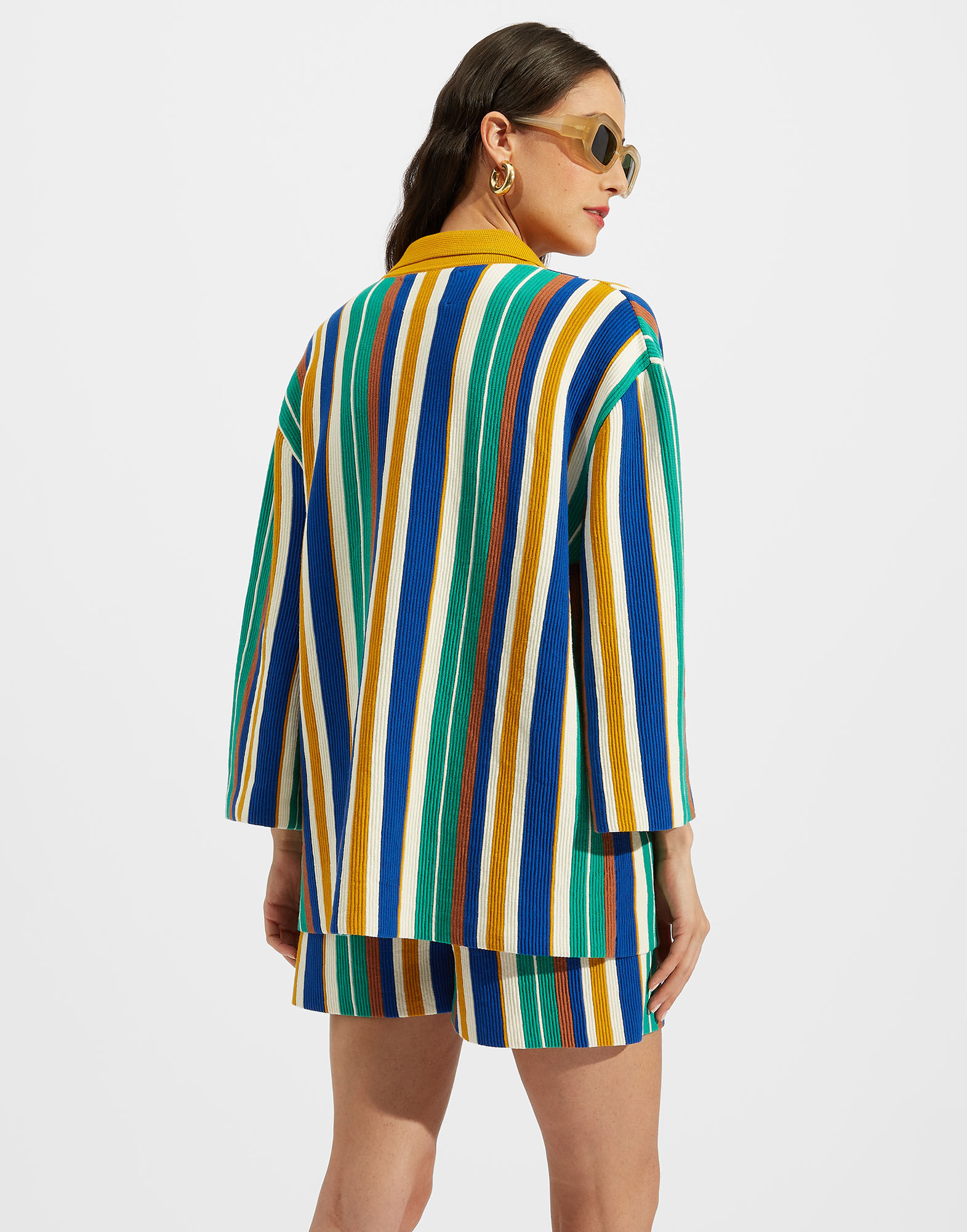 La DoubleJ Bay Polo Shirt Multicolor Verde PUL0119KNI076VA155GR02