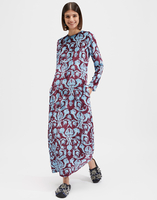 La DoubleJ Long Sleeve Swing Dress La DoubleJ Long Sleeve Swing Dress Brocade DRE0184VEL004BRO0007