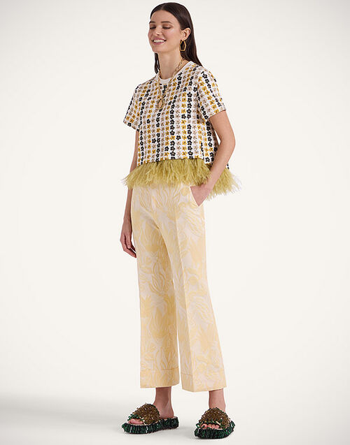 La DoubleJ Hendrix Pants Iris Yellow TRO0014JCQ109IRS06YE02