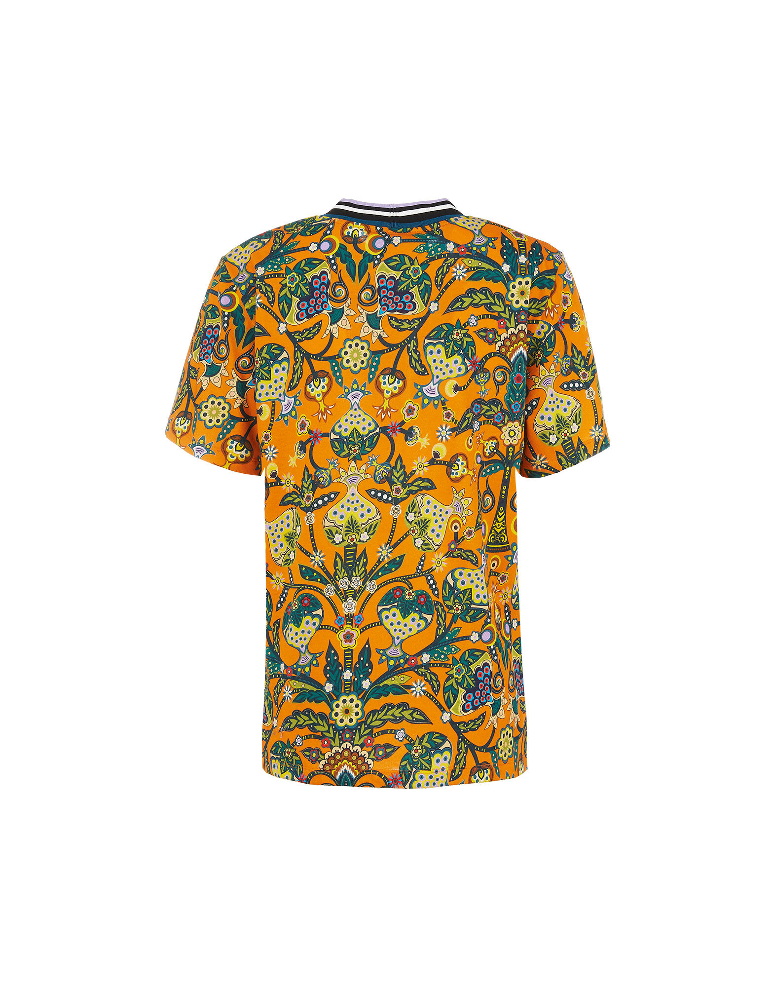 LaDoubleJ Sciura T-Shirt Tree Of Life Arancio TOP0033SIL001TFL0002