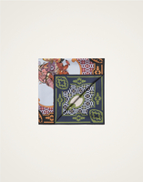 La DoubleJ Foulard 45 La DoubleJ Foulard 45 Mariposa Placée Celeste SCA0065SIL006MAR07BU12