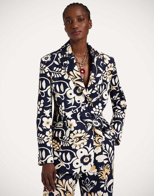 La DoubleJ Jones Jacket Selva Blue JAC0106COT005SEL06BU03