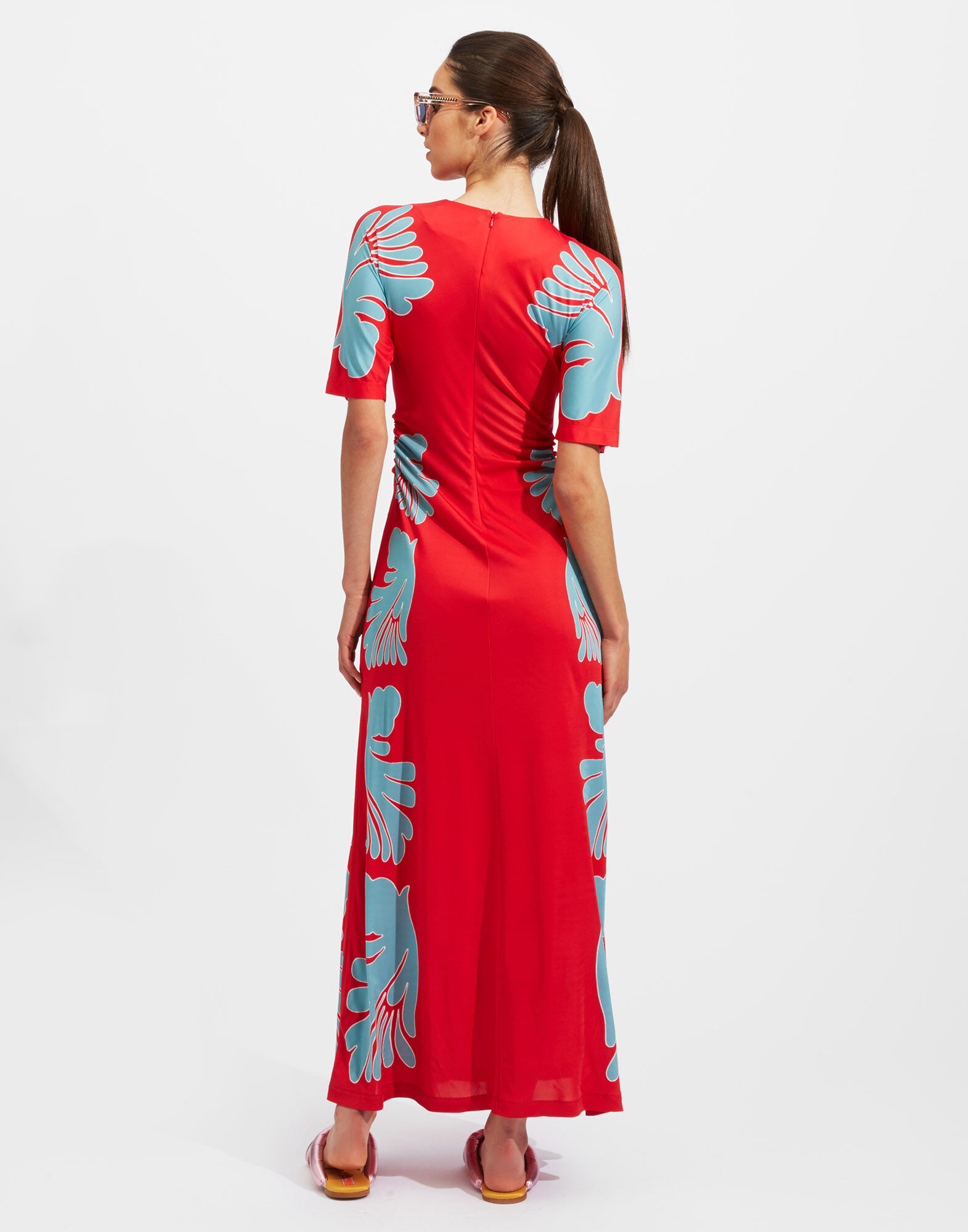 Angelica Dress (Placée) in Ali Rosso 