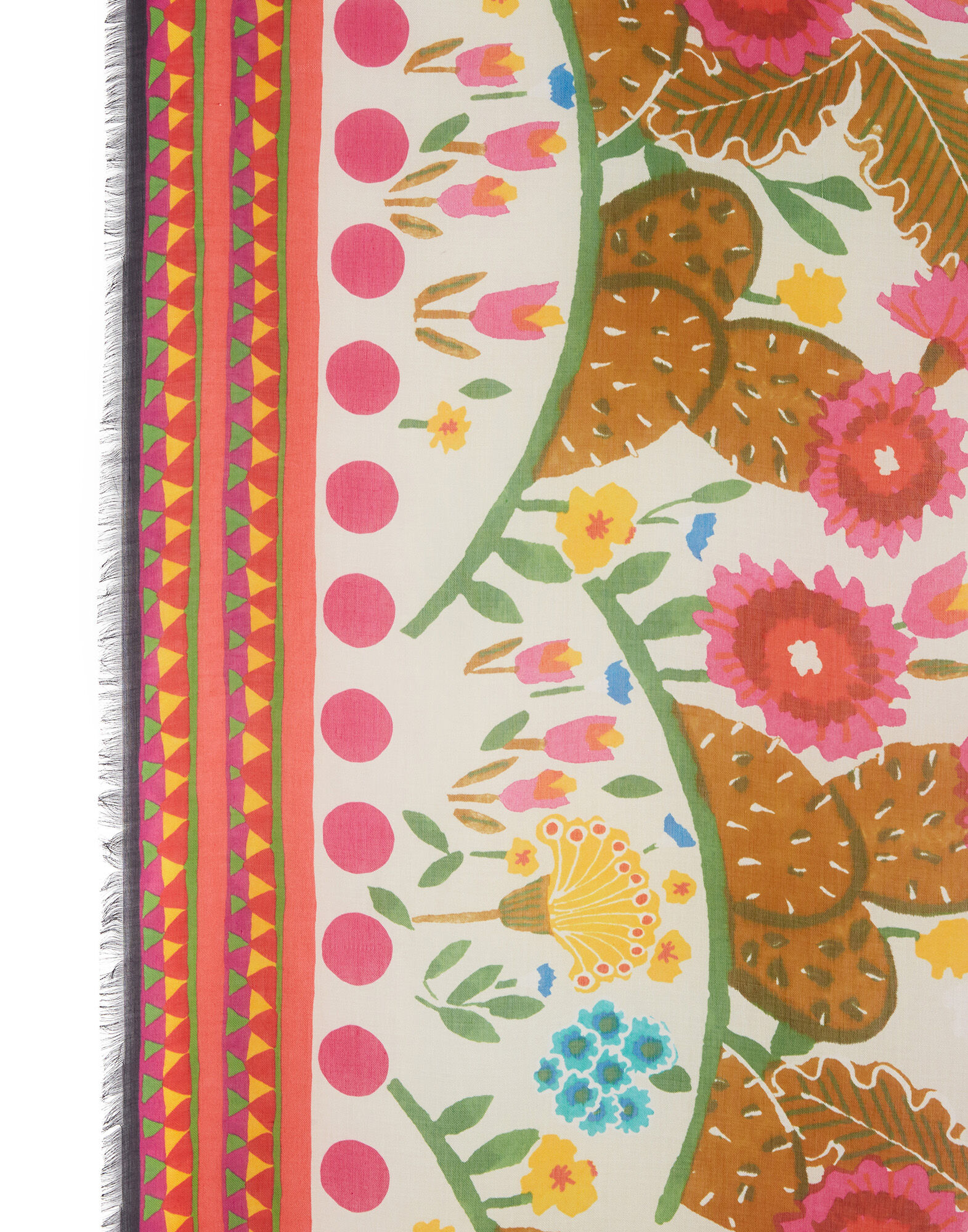 LaDoubleJ Scarf (155X155cm) Colombo Grande Bianco SCA0007COS001COL0003