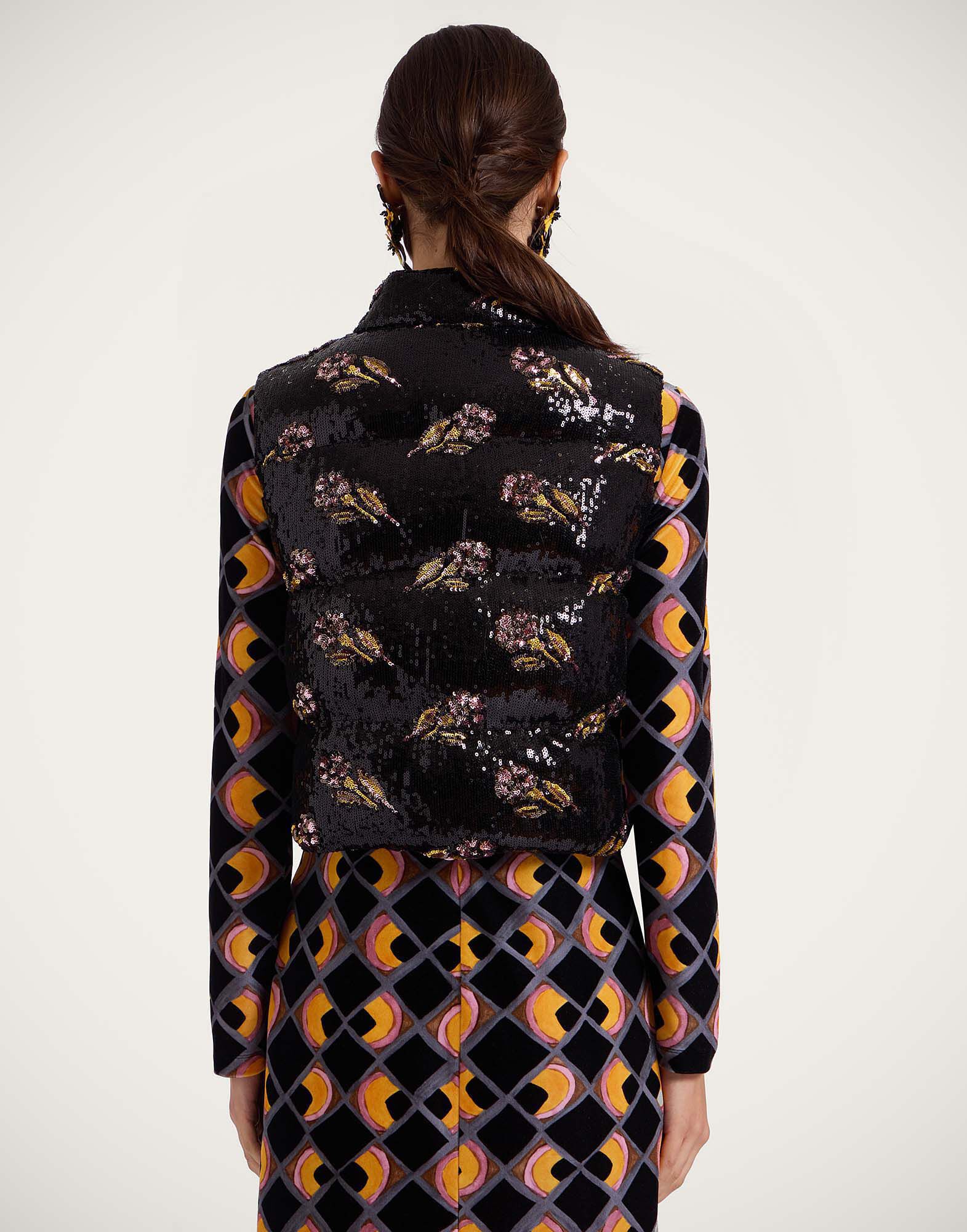 La DoubleJ Bonbon Puffer Vest Mayfair Black DOW0012PAI007MAY02BL01