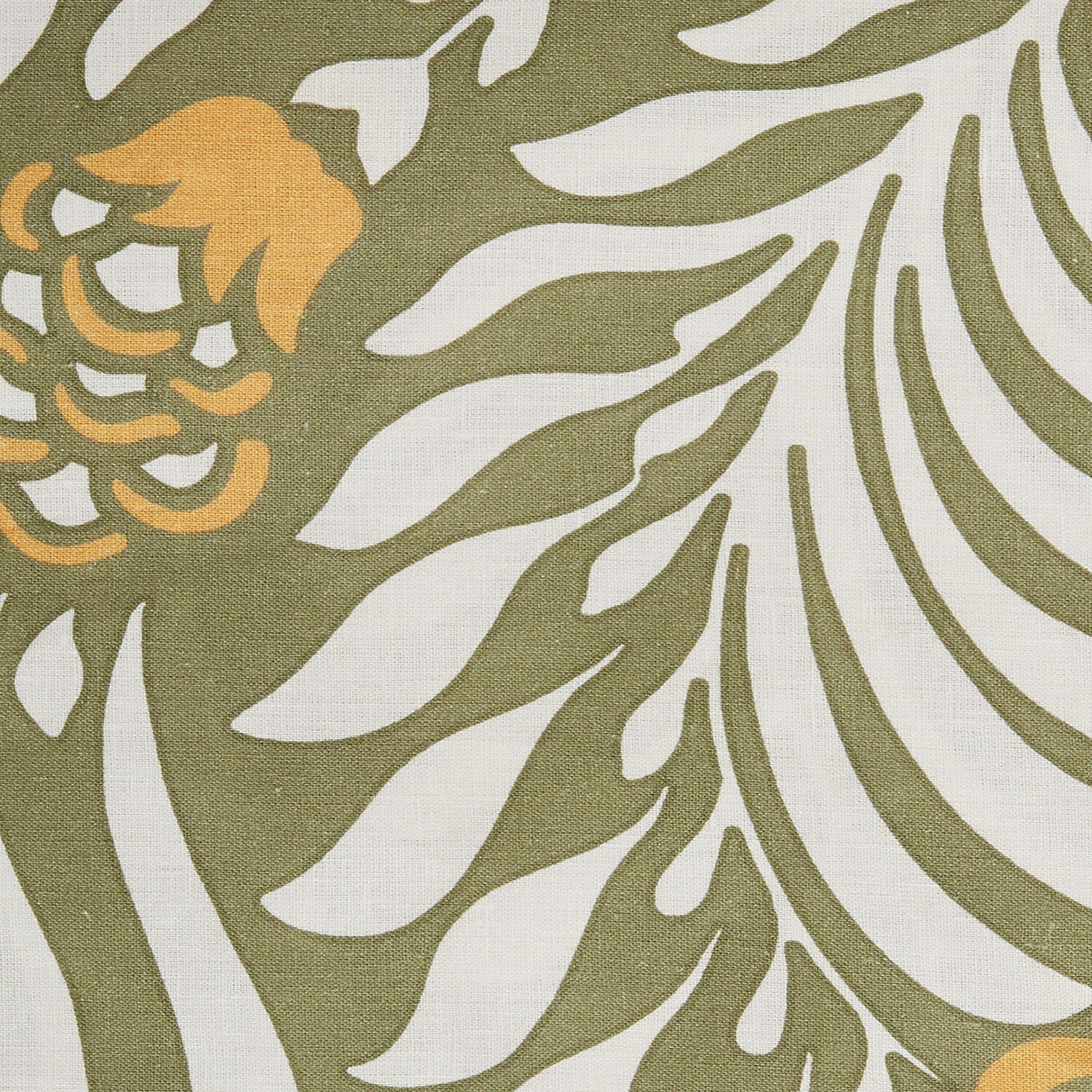 La Doublej Medium Tablecloth In Tudorlight Green