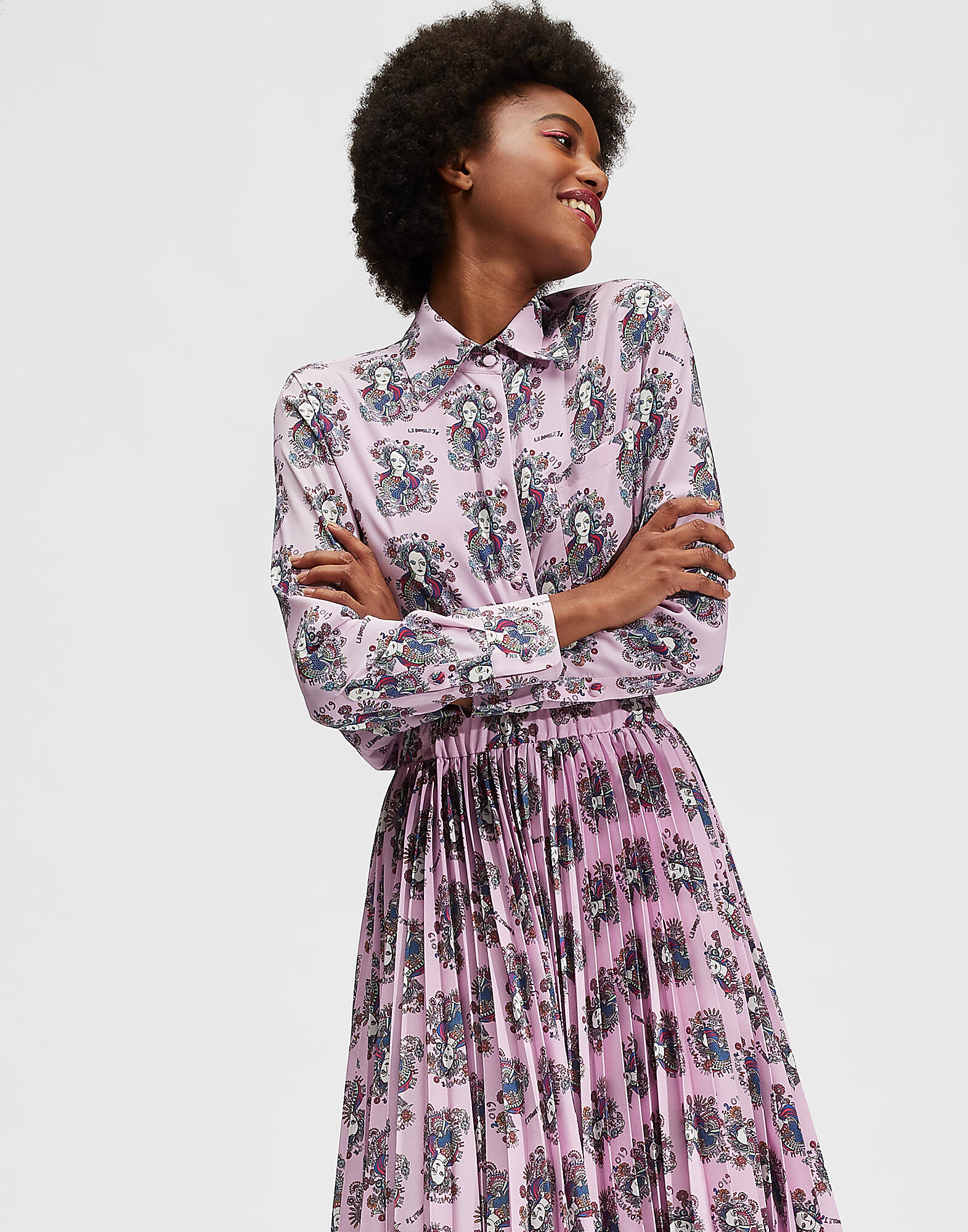 LaDoubleJ Boy Shirt Mini Demeter SHI0001VIS001DEM0001