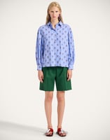 La DoubleJ Poet Shirt La DoubleJ Poet Shirt Gryphos Light Blue SHI0055COT059GRY03BU01