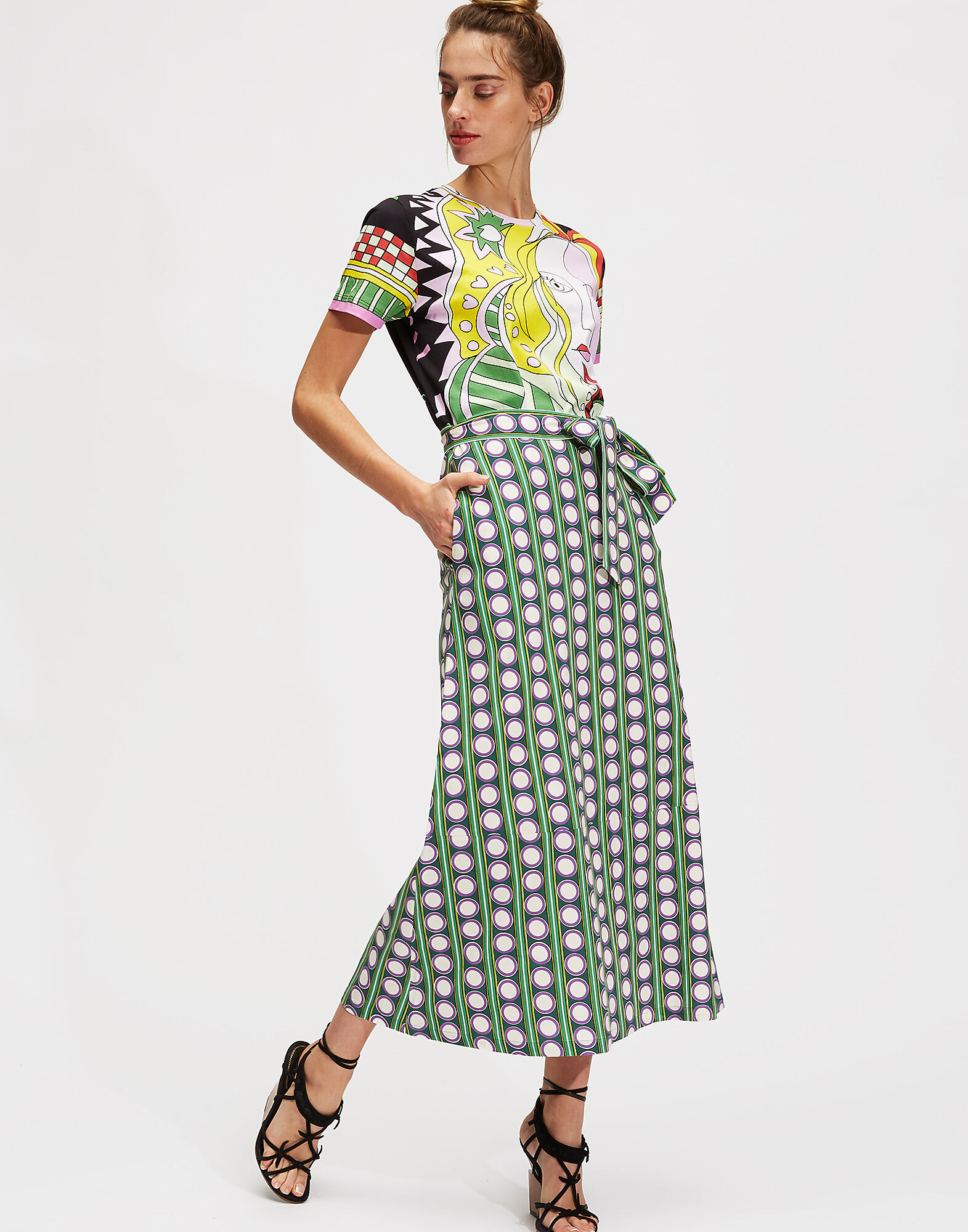 LaDoubleJ A Long Skirt  SKI0018VIS001CNN0001