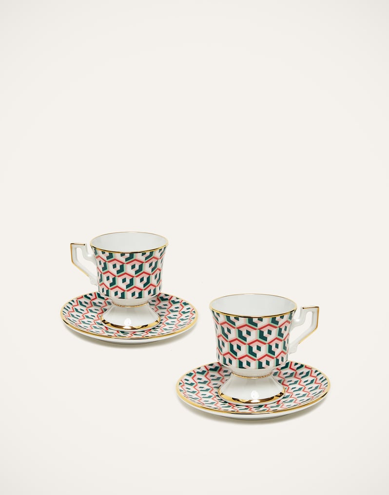La DoubleJ Espresso Cup & Saucer Set of 2 La DoubleJ Espresso Cup & Saucer Set of 2 Cubi Lilla DIS0007CER001CUB0008