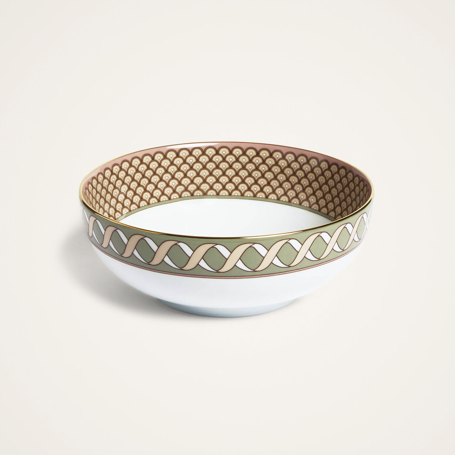 La Doublej Serving Bowl In Odysseus Dusty Pink