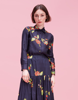 LaDoubleJ Boy Shirt LaDoubleJ Boy Shirt Space Flower SHI0001SIL001SPA0001