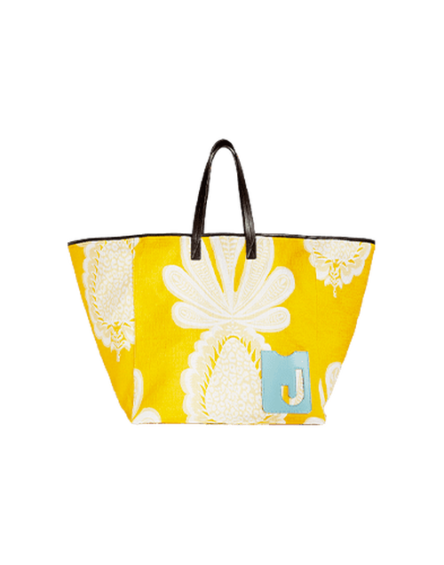 LaDoubleJ Big Mama Tote Bag Big Pineapple BAG0003COT005PNP0001