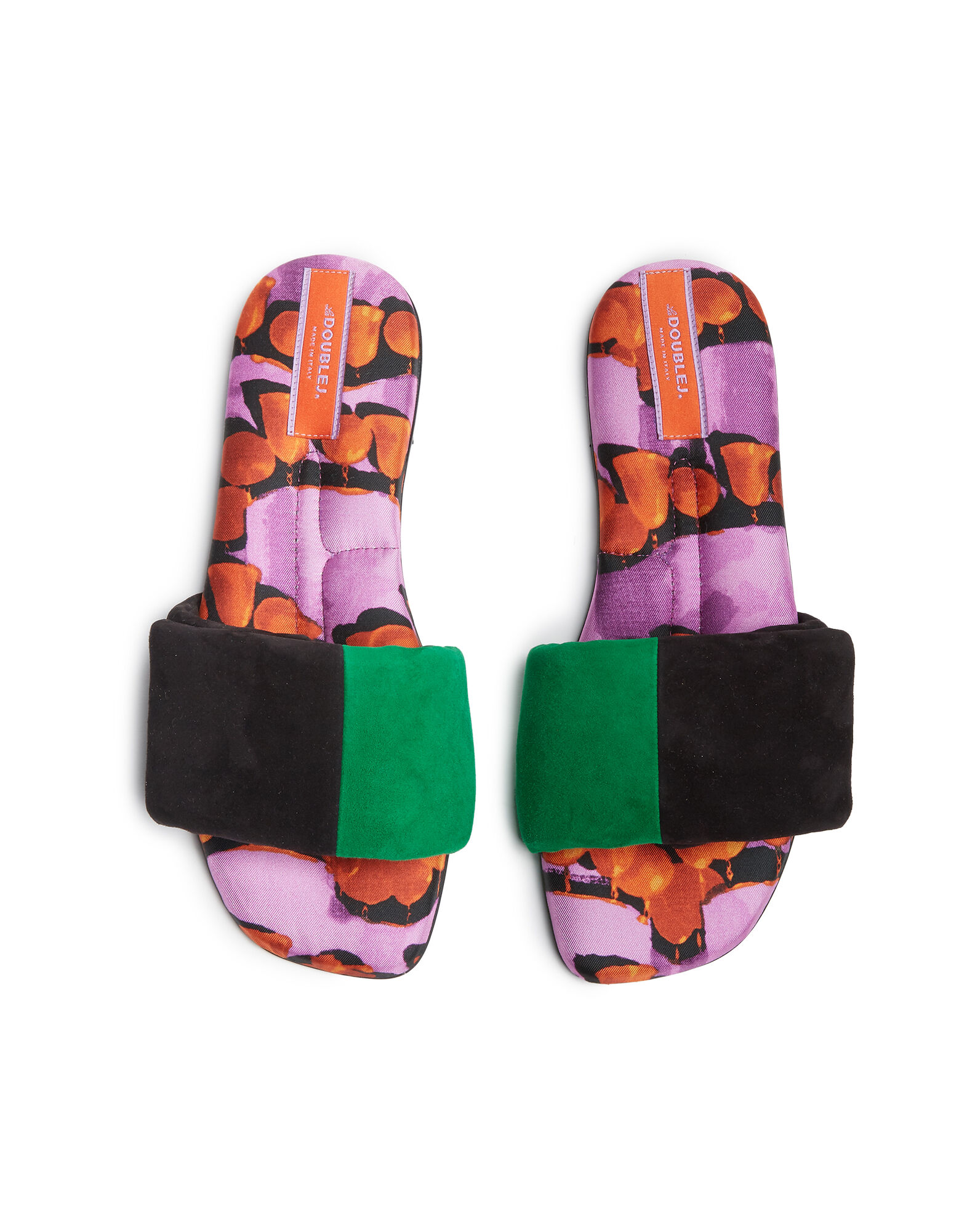 La DoubleJ Tone Slides Liberace Ciclamino SHO0018FOD001LBR0003