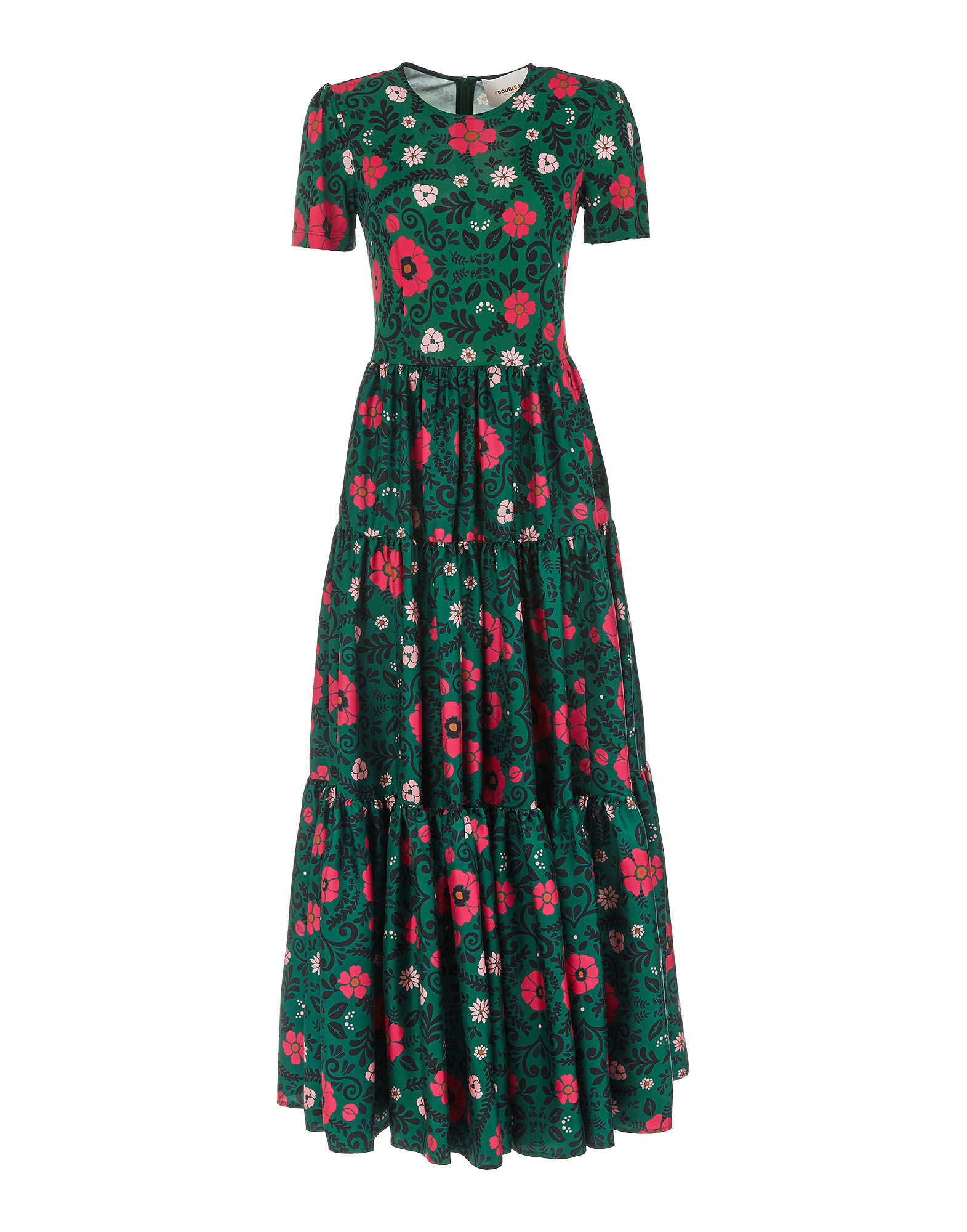 LaDoubleJ Short Sleeve Big Dress Heckfield Verde DRE0264SIL001HEC0002