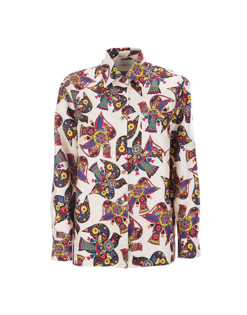 LaDoubleJ Boy Shirt LaDoubleJ Boy Shirt Piccolo Dove SHI0001SIL001PCD0001