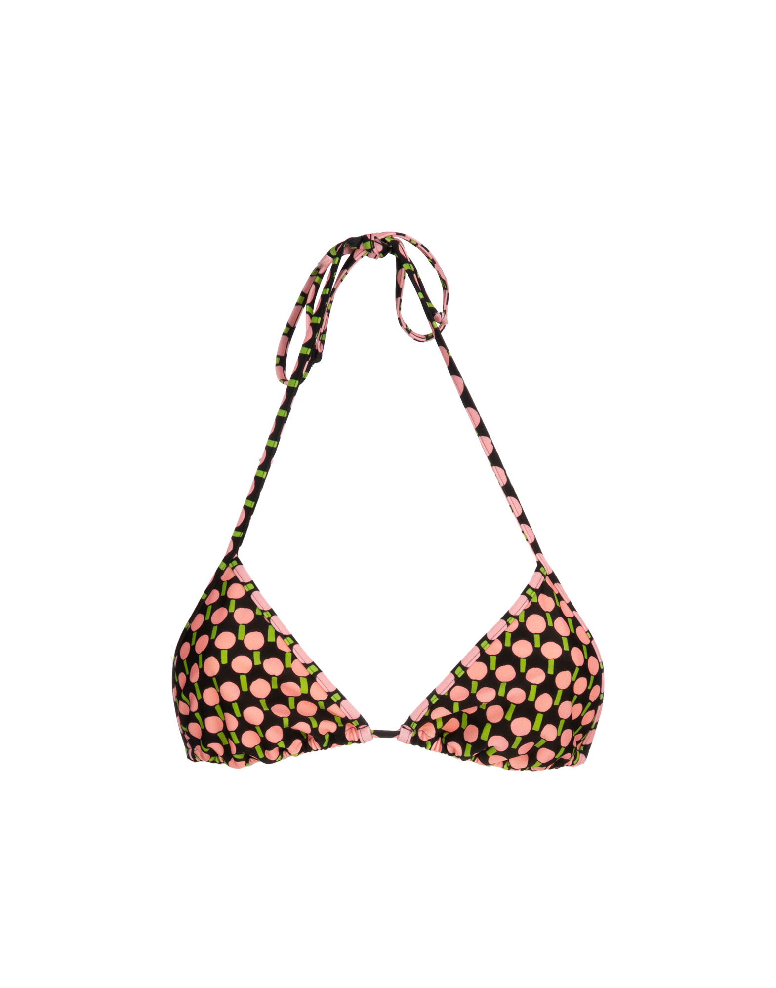 LaDoubleJ Triangle Bikini Top Ping Pong SWI0003LYC001PIN0001