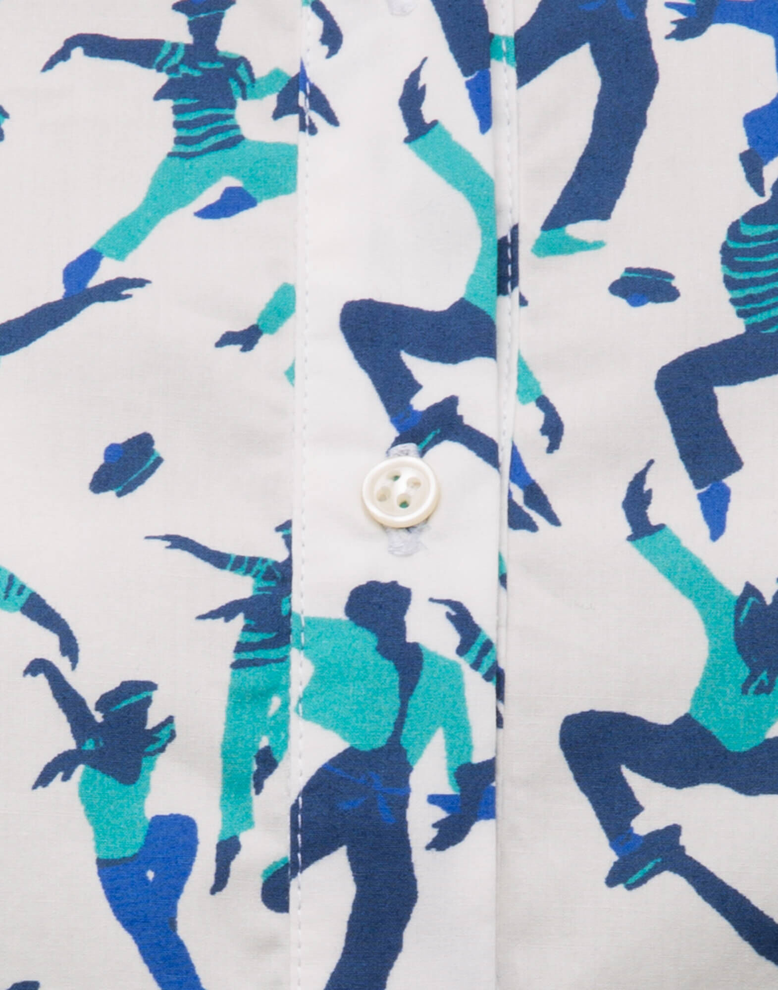 LaDoubleJ Beach Shirt Dress Marinai DRE0008COT001MAR0001