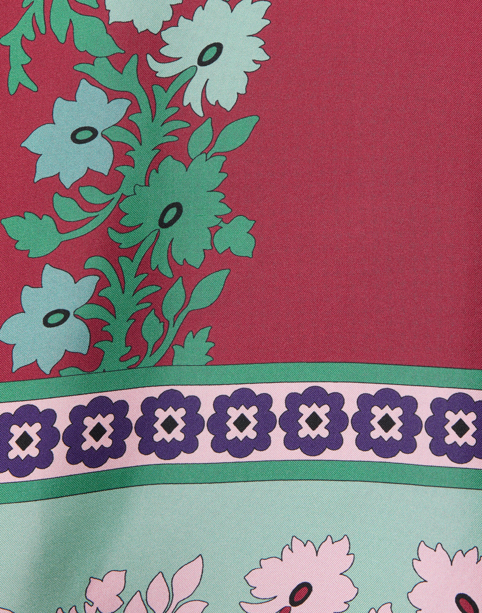 La DoubleJ Mini Swing Dress Regalia Plac&eacute;e Red DRE0963SIL006REG02RE01