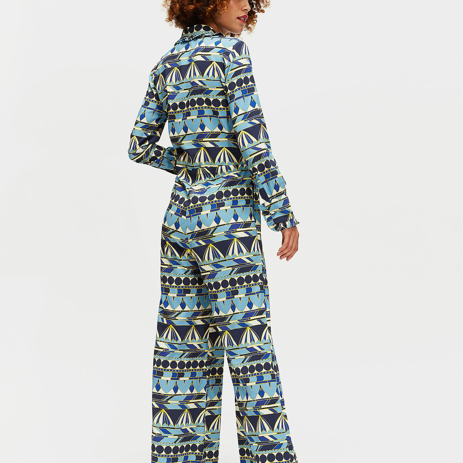  Ladoublej Treasure Trove Women - Jumpsuit Umbrellas Blu S Sablé 
